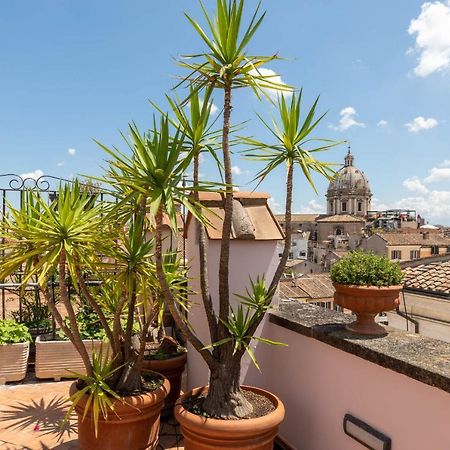 Iflat Penthouse In Campo De' Fiori Lägenhet Rom Exteriör bild