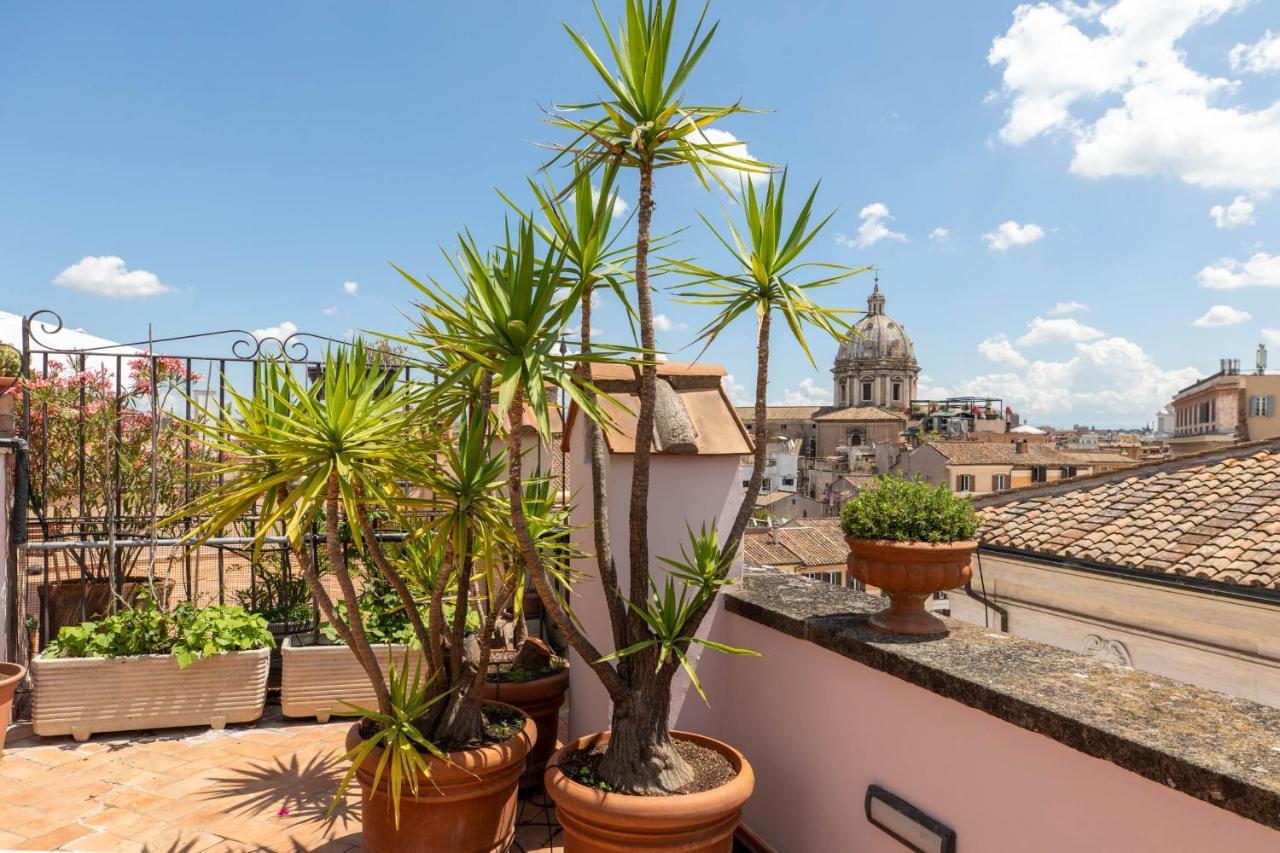 Iflat Penthouse In Campo De' Fiori Lägenhet Rom Exteriör bild