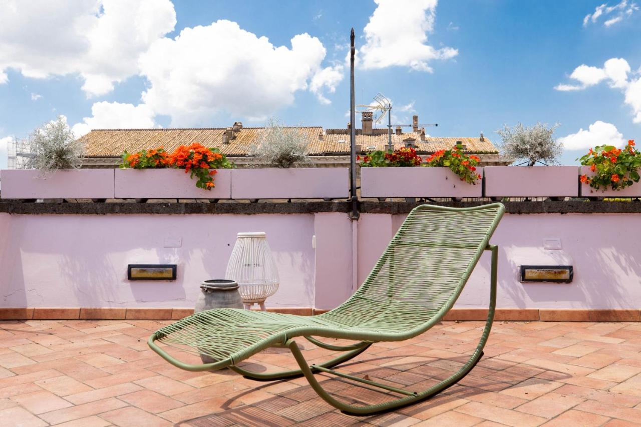 Iflat Penthouse In Campo De' Fiori Lägenhet Rom Exteriör bild