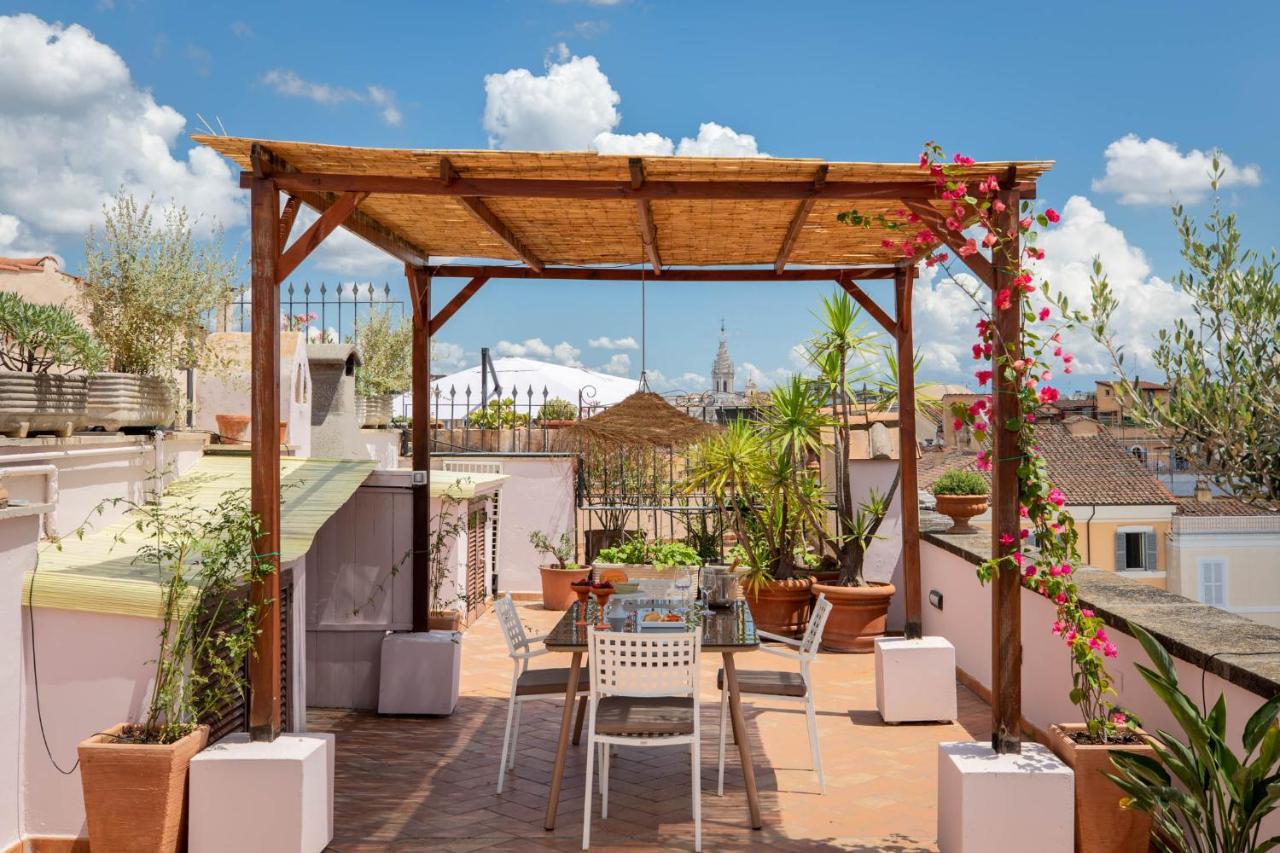 Iflat Penthouse In Campo De' Fiori Lägenhet Rom Exteriör bild